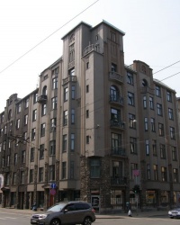 м. Рига. Будинок № 67/69 по вул. Александра Чака.