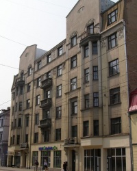 м. Рига. Будинок № 49 по вул. Александра Чака.