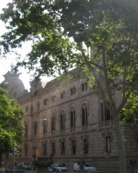 м. Барселона. Палац правосуддя.