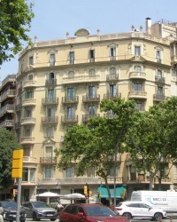 м. Барселона. Будинок № 731 на вул. Via de les Corts Catalanes. 