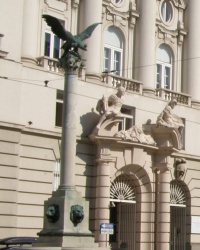 м. Відень. Фонтани у військового міністерства. 