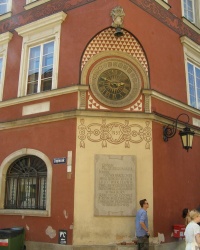 м. Варшава. Анатоційний знак ринку Старого міста.
