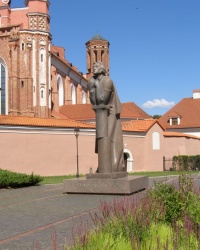 м. Вільнюс. Пам’ятник Адаму Міцкевичу.