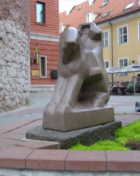 м. Рига. Скульптура «На кордонах».