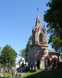 м. Вільнюс. Центральна каплиця кладовища Расос.