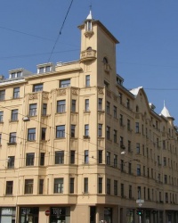 м. Рига. Будинок № 49 по вул. Крішьяна Барона.