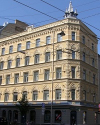м. Рига. Будинок № 45 по вул. Тербатас.