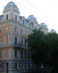 м. Рига. Будинок № 21 по бульвару Райніса.