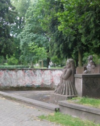 м. Рига. Фонтан в парку Кронвалда.