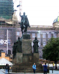 м. Прага. Пам'ятник св. Вацлаву.