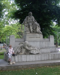 м. Відень. Пам'ятник Брамсу.