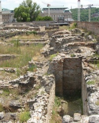 м. Будапешт. Розкопки римських будівель на Будайському пагорбі.