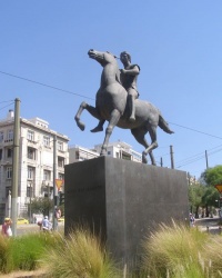 м. Афіни. Пам’ятник Олександру Великому.