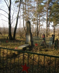 с. Певцы. Братская могила советских воинов.