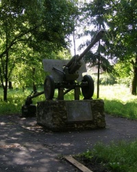 с. Вертіївка. Пам’ятний знак визволителям села.