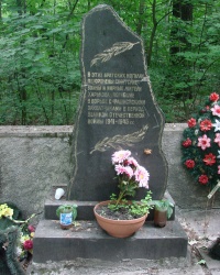 Братская могила в лесопарке