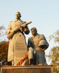 Памятник воинам в Геническе