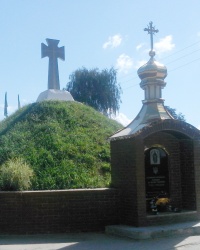 Пам’ятник закатованим козакам у Лебедині