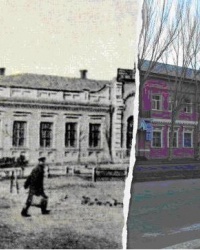 Здание торговой школы в Запорожье