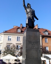 Варшава. Пам'ятник Яну Кілінському