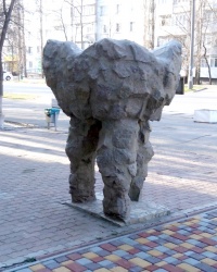 Пам’ятник зубу в Запоріжжі