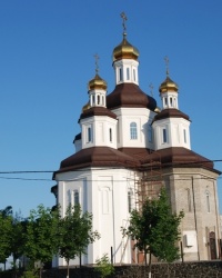 Свято-Владимирский храм в микрорайоне Восточный в Мариуполе