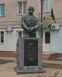 Пам’ятник Великому Кобзарю Т.Г. Шевченку у м. Гнівань 