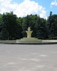 Фонтанная площадь в парке им. Горького в г. Винница
