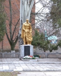 Братская могила в селе Красино