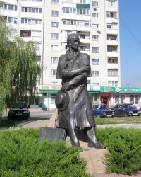 Памятник Т. Г. Шевченко в г. Новоград-Волынский