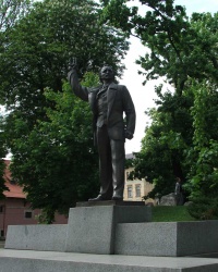 Пам'ятник В'ячеславу Чорноволу в м. Львів