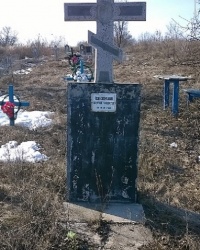 Памятный крест жертвам голодомора в с.Абрамовка